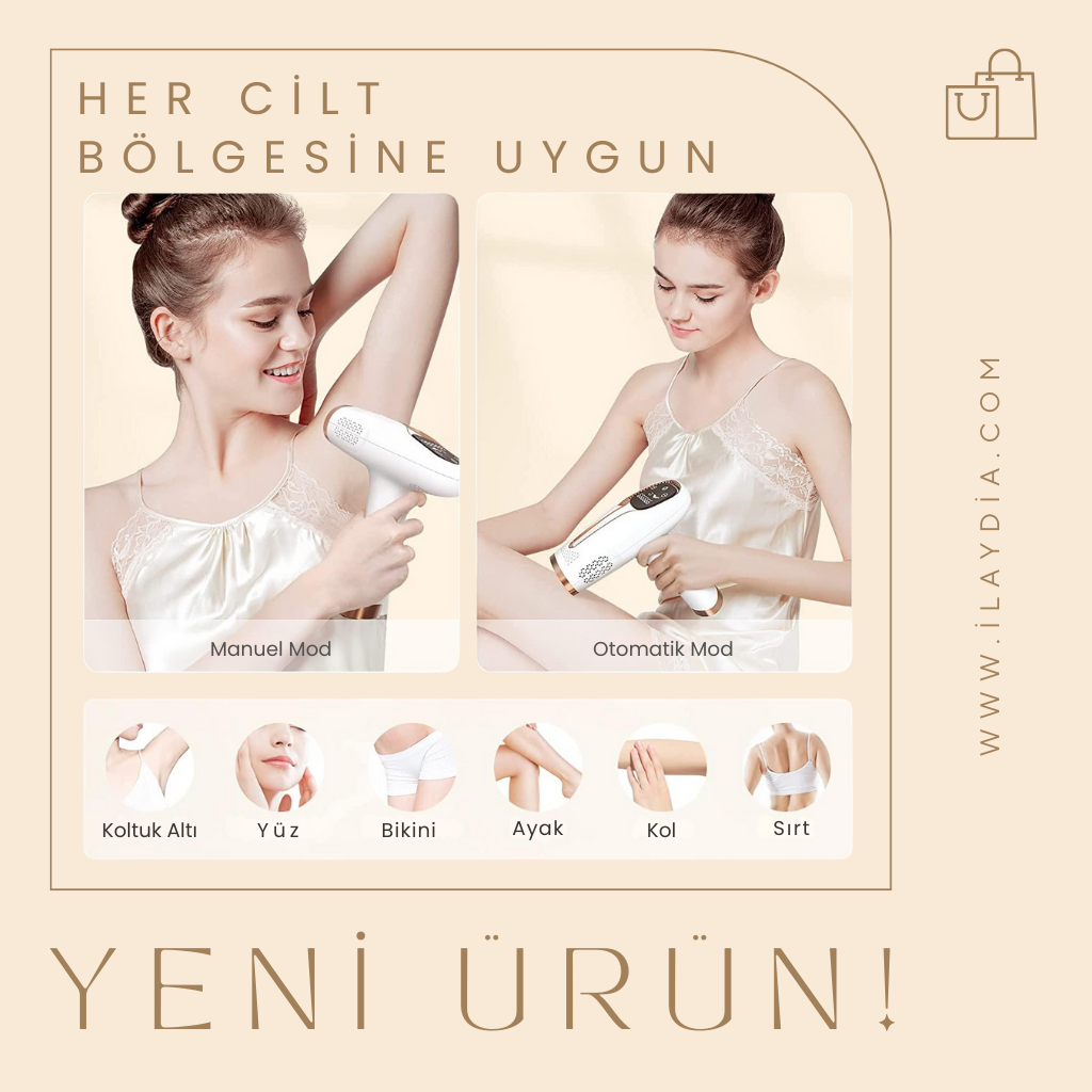 IPL Buz Lazer Epilasyon