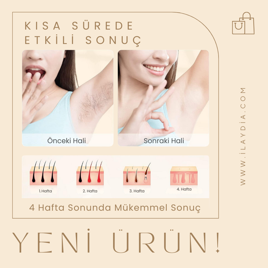 IPL Buz Lazer Epilasyon